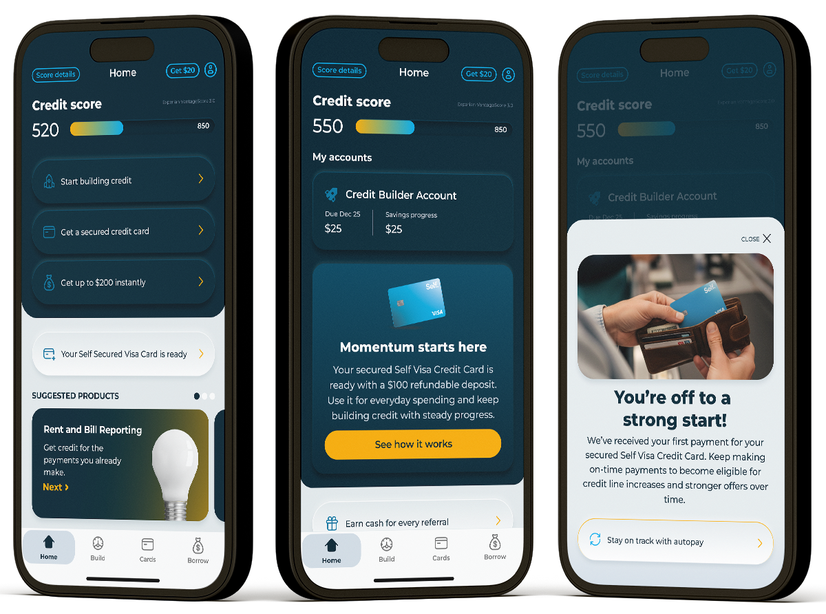 Self Financial mobile app